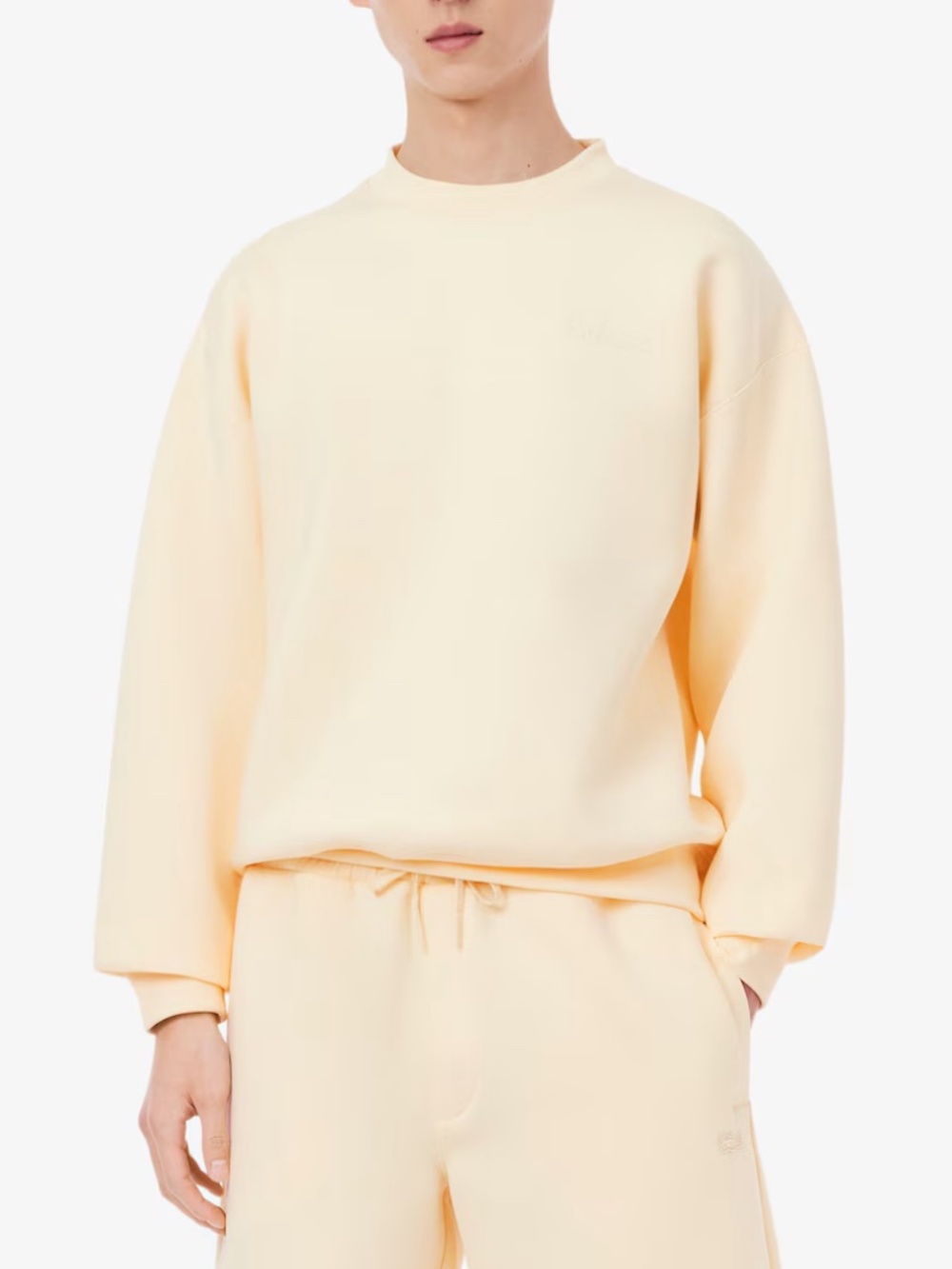 Lacoste Loose Fit Embroidered Sweatshirt